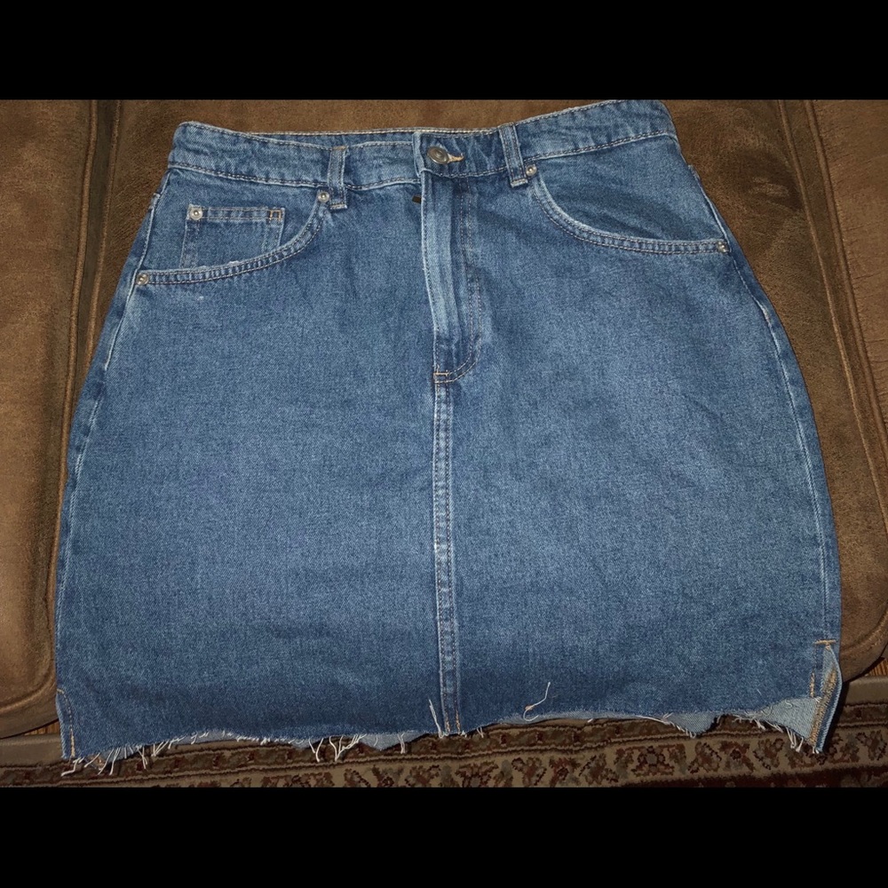 Womens denim skirt